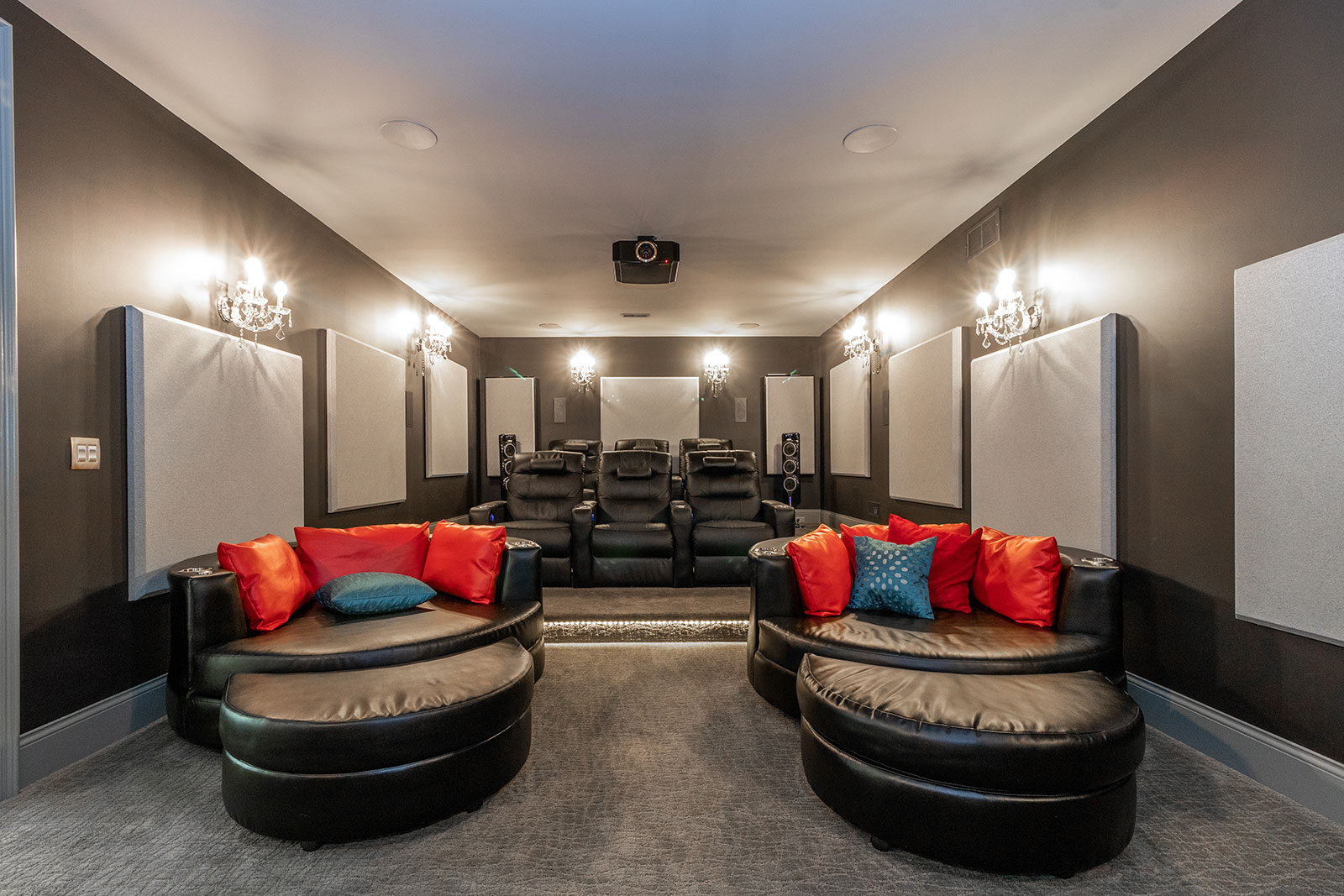 Luxury Home Theater Seating